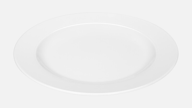RELATION TODAY - Plate flat round with rim - Dinner plate 28cm