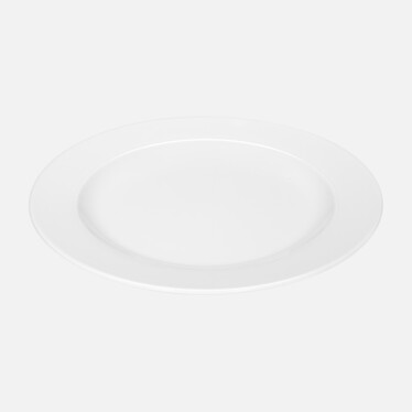 Teller flach rund Fahne 28cm