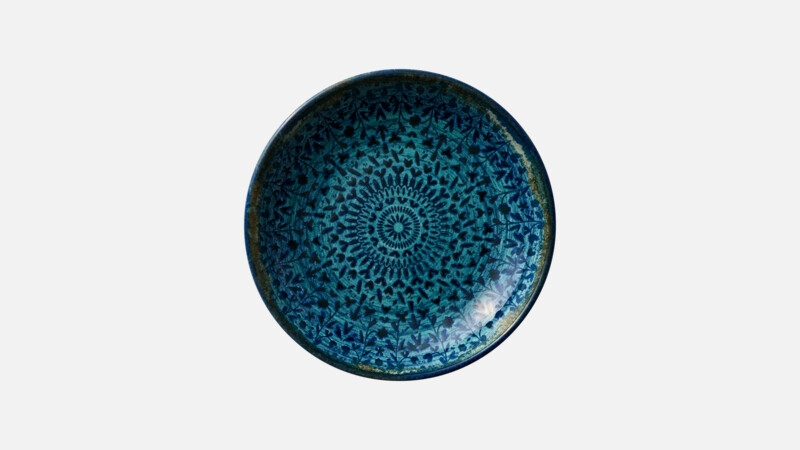 MIRAGE - Teller tief rund coup - indigo 21cm