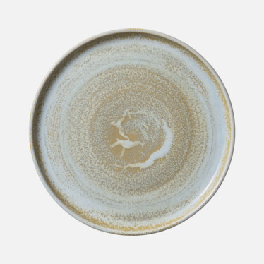 Teller flach rund hoher Rand 27cm