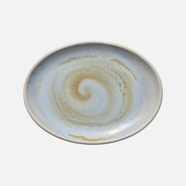 Platte oval coup 25x19cm