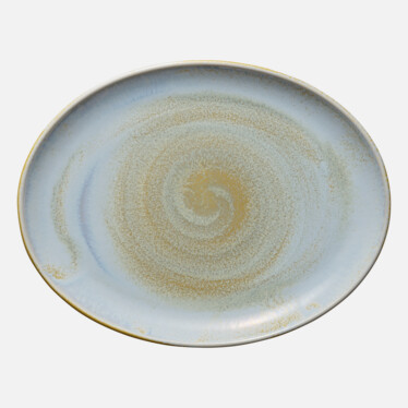 Platte oval coup 36x28cm