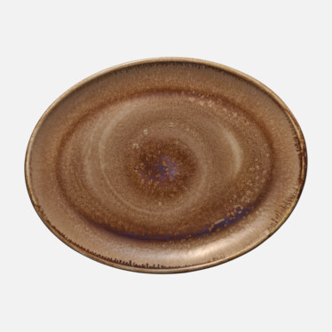 Platte oval coup 31x24cm