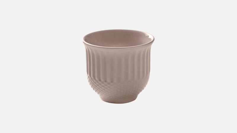 PINE - Obertasse Relief - blush 0.08l