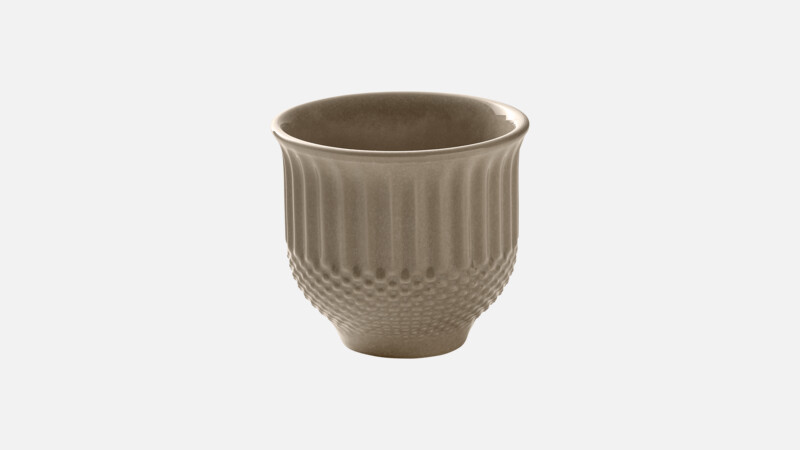 PINE - Mug embossed - almond 0.30l