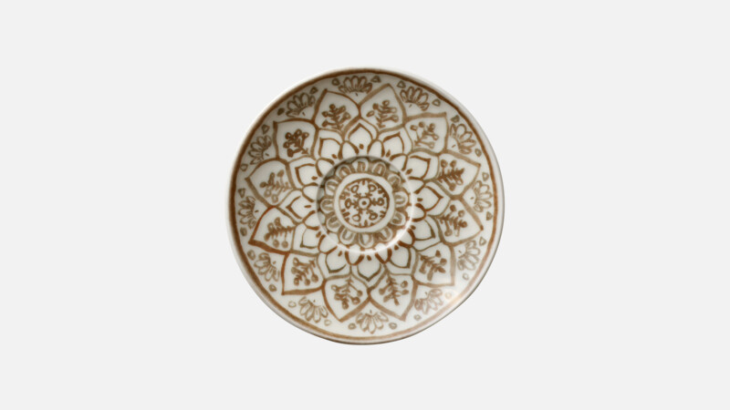 SOULMATE - Untertasse rund - sienna 15cm