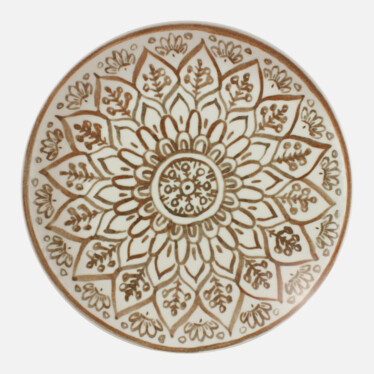 SOULMATE - Plate flat round coupe