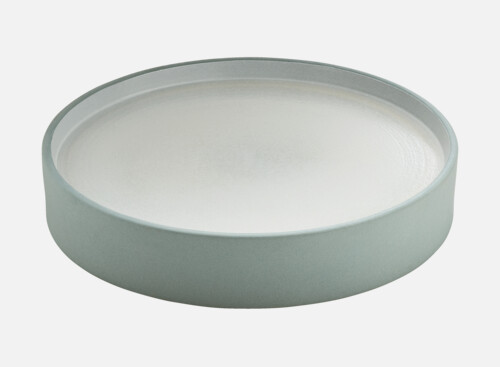 Teller flach/tief rund grey/white 24cm