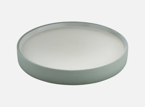 Teller flach/halbtief rund grey/white 21cm