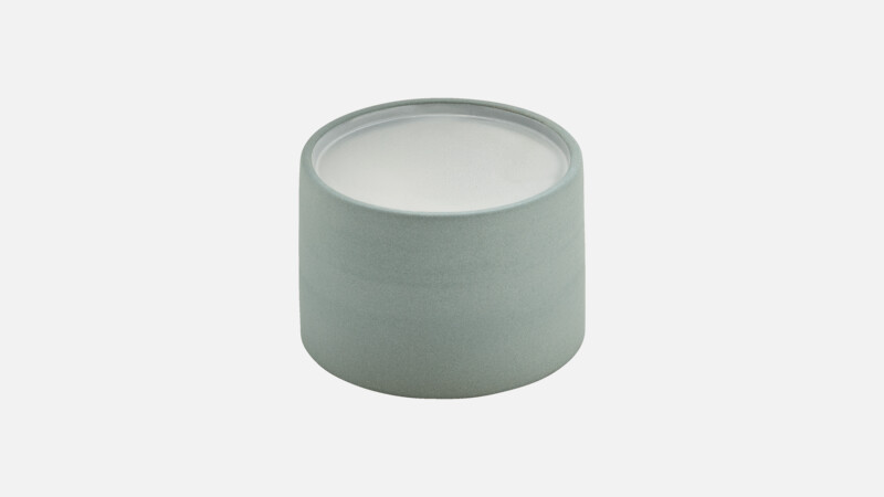 2IN1 - Bowl/Plateau rund - grey/white 10cm/0.38l