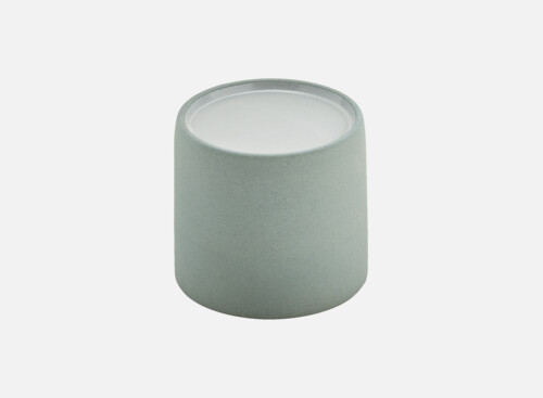 Obertasse/Plateau grey/white 0.20l