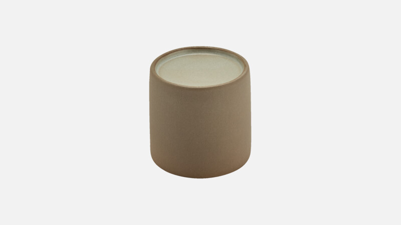 2IN1 - Obertasse/Plateau - Espressotasse beige/grey 0.09l