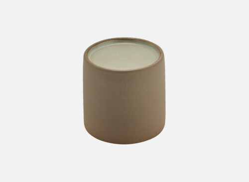 Obertasse/Plateau beige/grey 0.09l