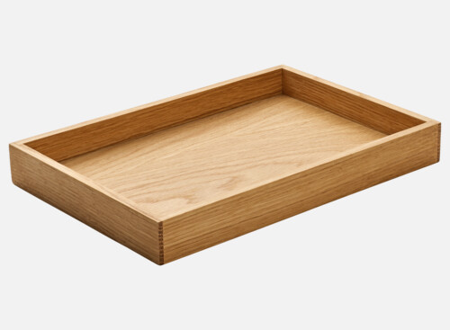 Stand  rectangular Eiche/Oak 29x19cm