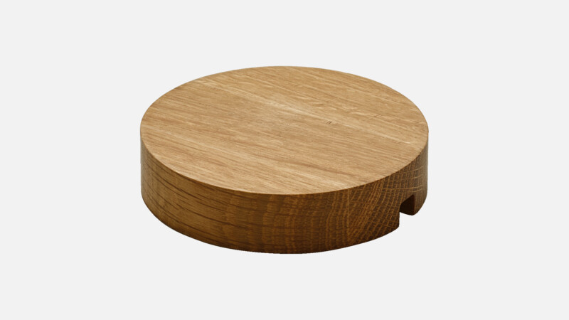 COAST & COUNTRY - Plateau rund - Eiche/Oak 9cm