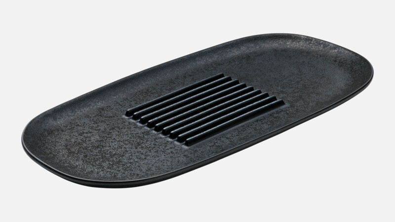 COAST & COUNTRY - Platte oval - Servierplatte 36x18cm
