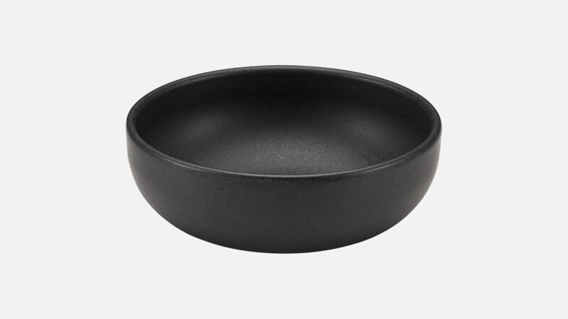 ELEMENTS - Bowl round - schwarz/black 12cm/0.33l