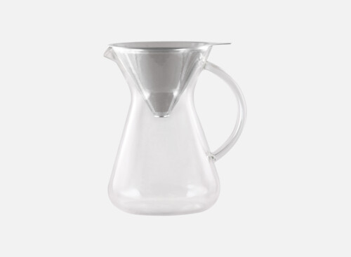 Slow Coffee Maker silber/silver 0.60l