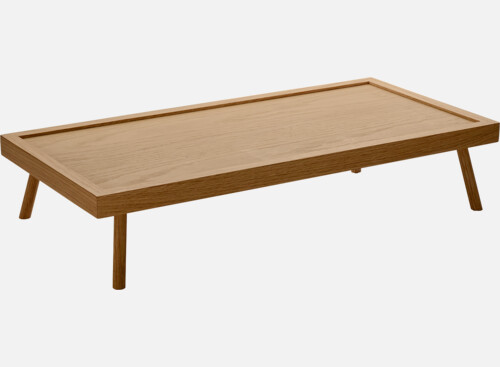 Präsenter rechteckig Eiche/Oak 10cm/50x24cm