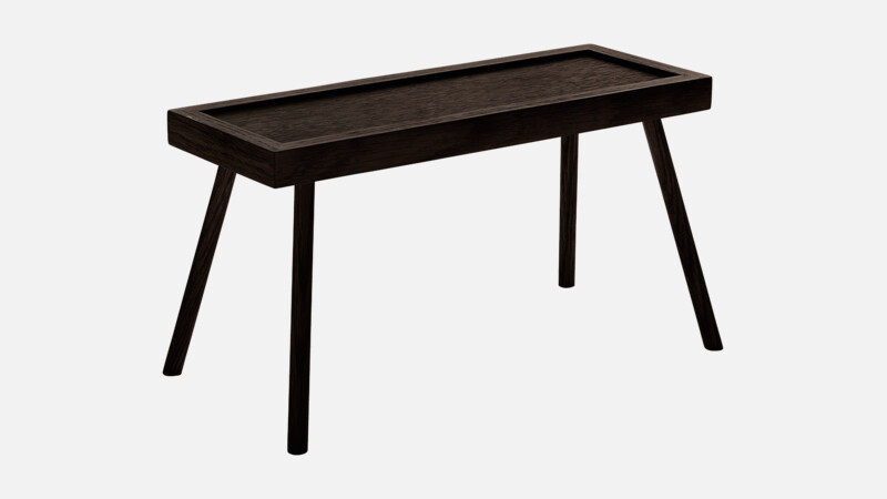 LOFT - Präsenter rechteckig - Wenge H: 17cm, 36x13cm
