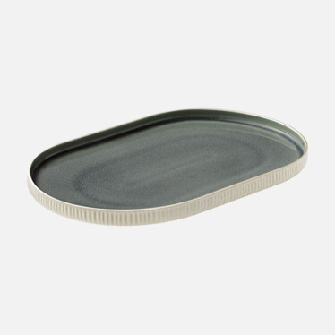 NARA - Platter oval embossed