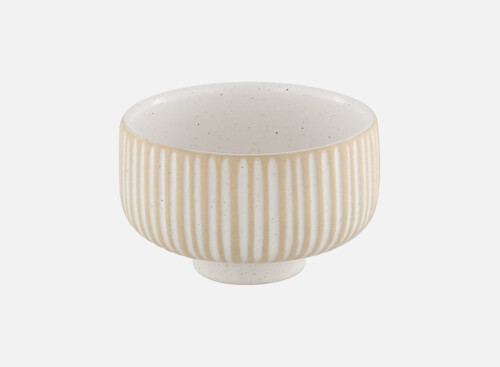 Small dish round embossed weiß/white 8cm/0.12l