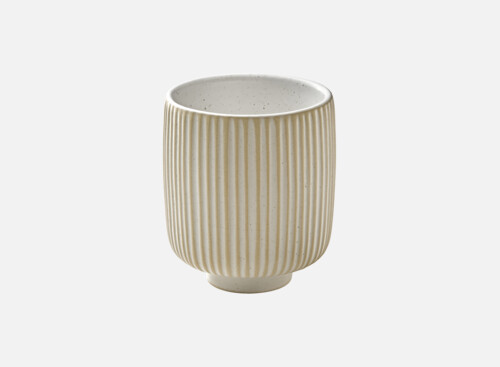 Mug embossed weiß/white 0.30l