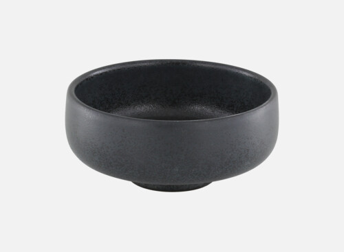 Schale rund schwarz/black 12cm/0.33l