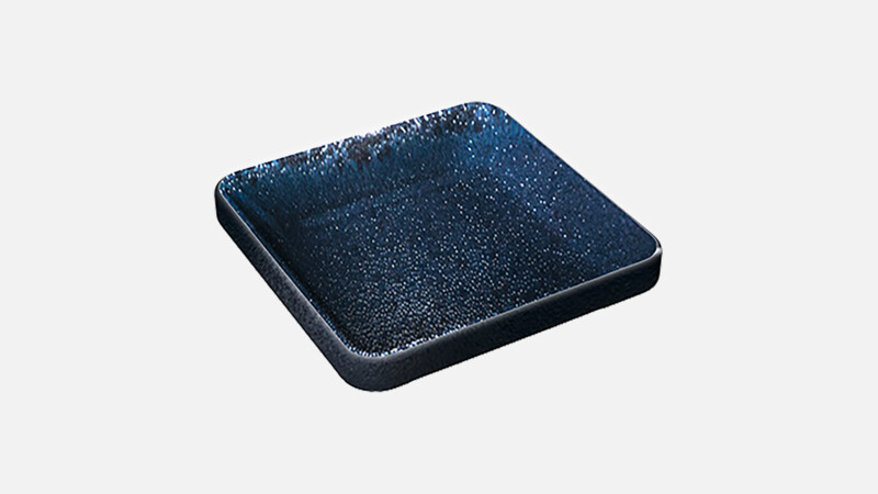 NARA - Schälchen quadr. stapelbar - schwarz/black 9x9cm/0.08l