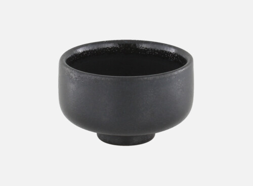 Schälchen rund schwarz/black 8cm/0.12l