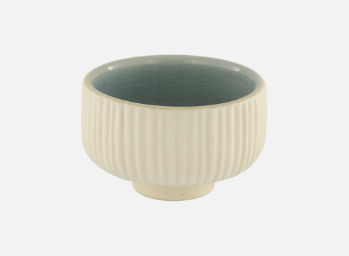 Schälchen rund Relief grau/grey 8cm/0.12l