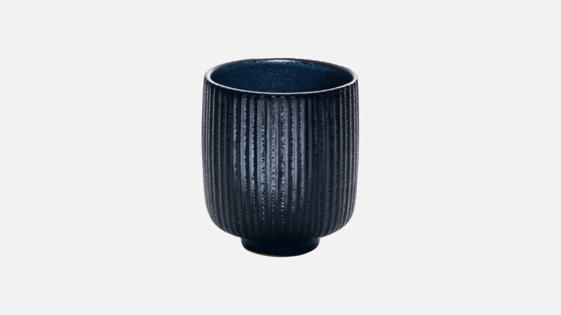 NARA - Becher Relief - Kaffeebecher schwarz/black 0.30l