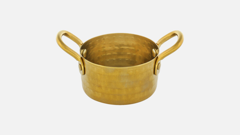 SPOTLIGHTS - Schälchen rund - gold 8cm