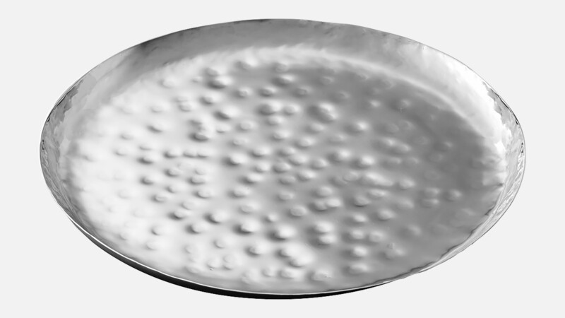 SPOTLIGHTS - Plate flat coupe structure - Dinner plate 26cm