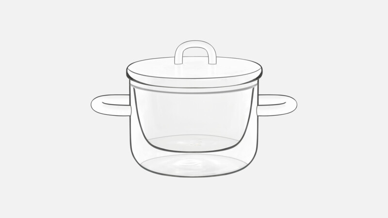 SPOTLIGHTS - Serving casserole with lid - 9.5cm