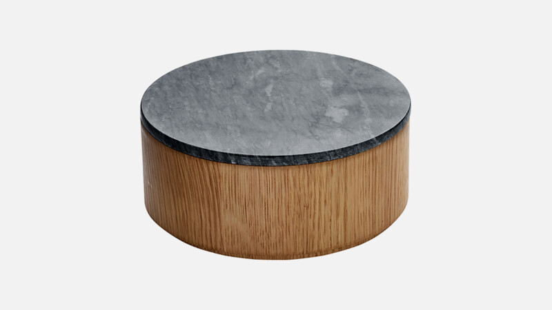 SPOTLIGHTS - Gourmet bowl w. lid - Eiche/Oak 16cm/0.50l