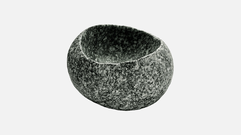 SPOTLIGHTS - Small stone bowl - 8cm