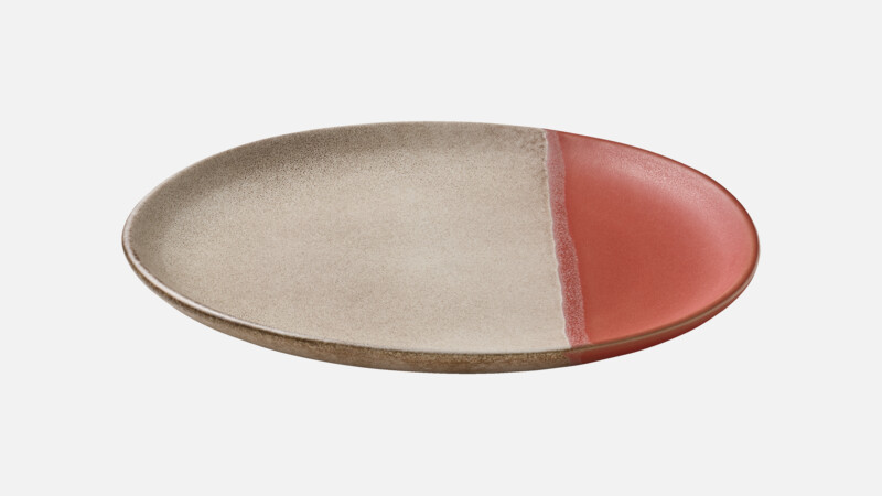 Teller flach rund Coupe 23 cm