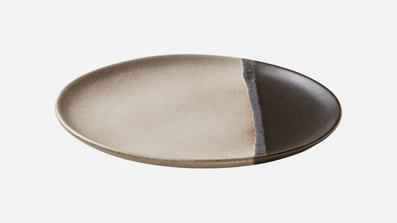 Teller flach rund Coupe 23 cm