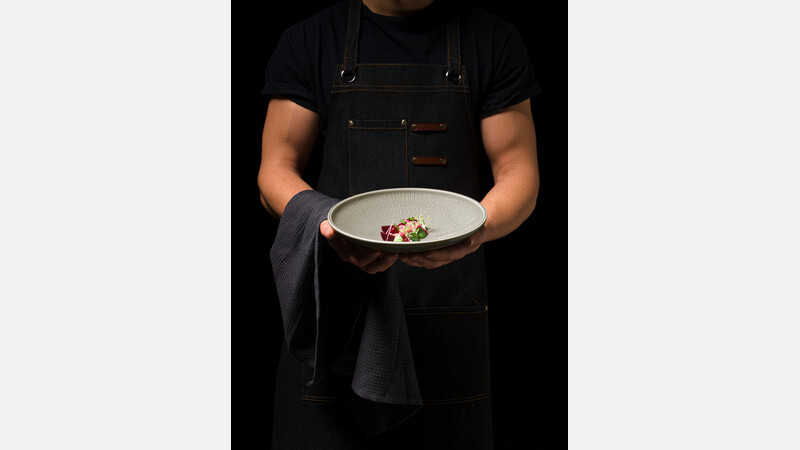 Tiefer runder Coupeteller Struktur 26,1 cm - variant-extra-9 25 1376 A1 000000-1