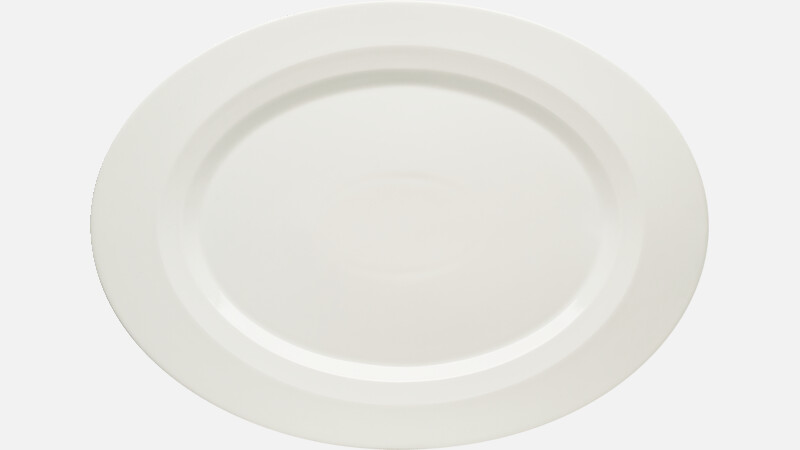 ALLURE - Platte oval Fahne - Servierplatte 38x28cm