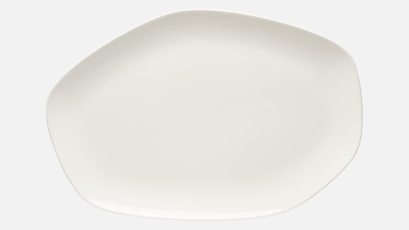 ALLURE - Platte asymmetrisch coup - Servierplatte 40x27cm