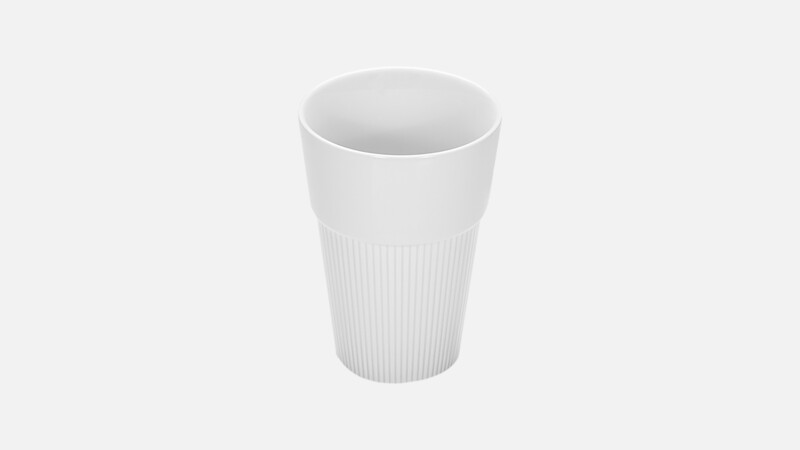 COFFEE TASTING - Bowl rund stapelbar Relief - 9cm/0.40l
