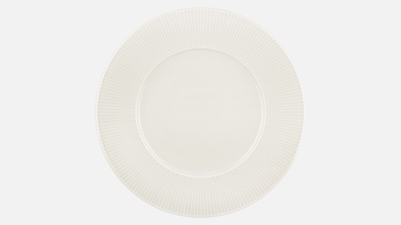 DELIGHT VIBES - Teller flach rund Fahne Relief - Platzteller 31cm
