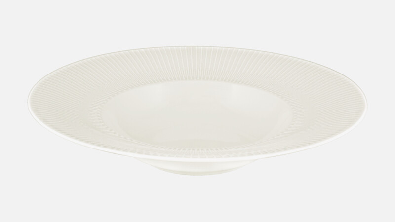 DELIGHT VIBES - Teller tief rund Fahne Relief - Pastateller 28cm