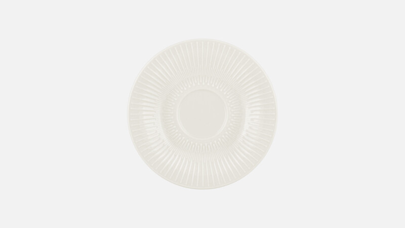 DELIGHT VIBES - Kombi-Untertasse rund Relief - 16cm