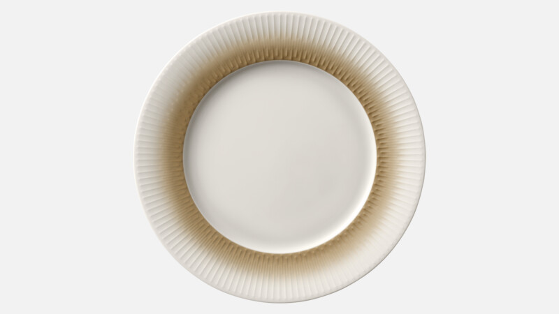 DELIGHT VIBES - Teller flach rund Fahne Relief - Platzteller 31cm