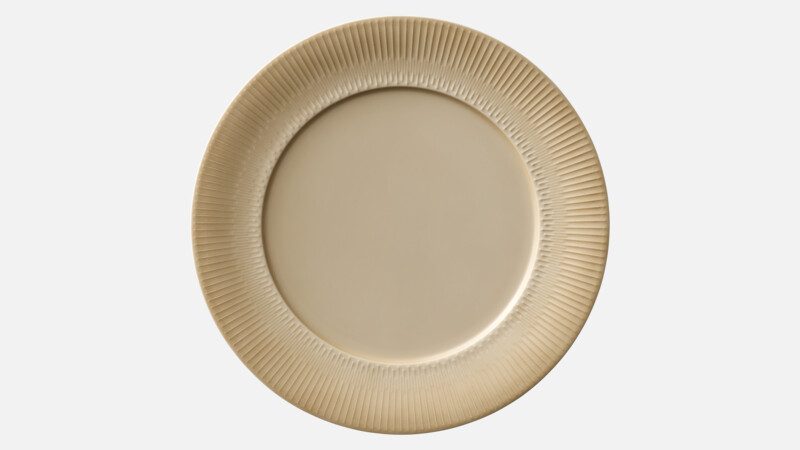 DELIGHT VIBES - Teller flach rund Fahne Relief - Platzteller 31cm