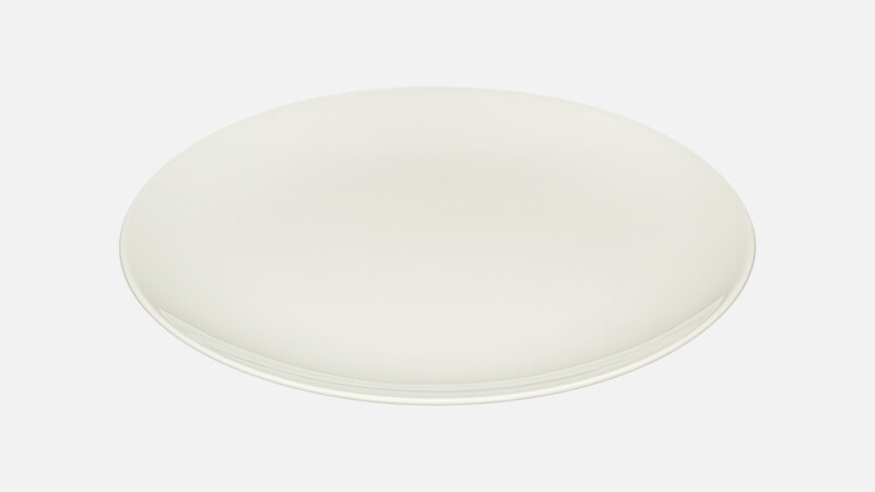 Assiette plate ronde coupe 20,9 cm