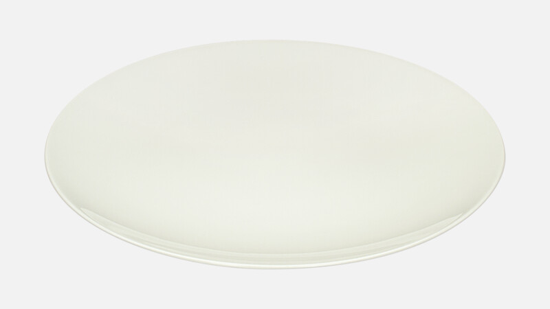 Assiette plate ronde coupe 27 cm